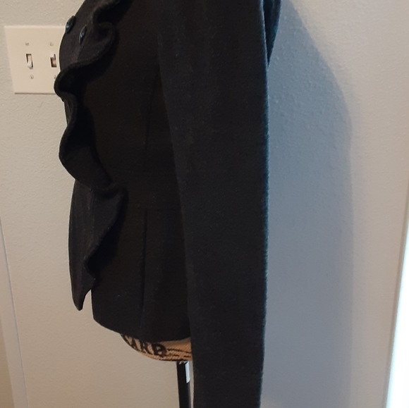 Ann Taylor Loft short wool peacoat. 0 NWOT - Picture 3 of 14